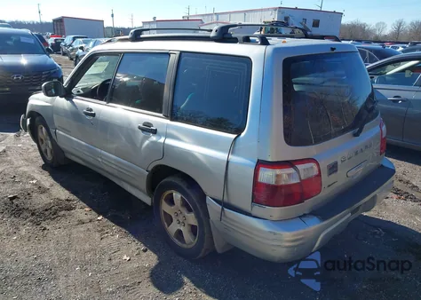 2002 Subaru Forester S from USA, damaged, VIN JF1SF65642H715915